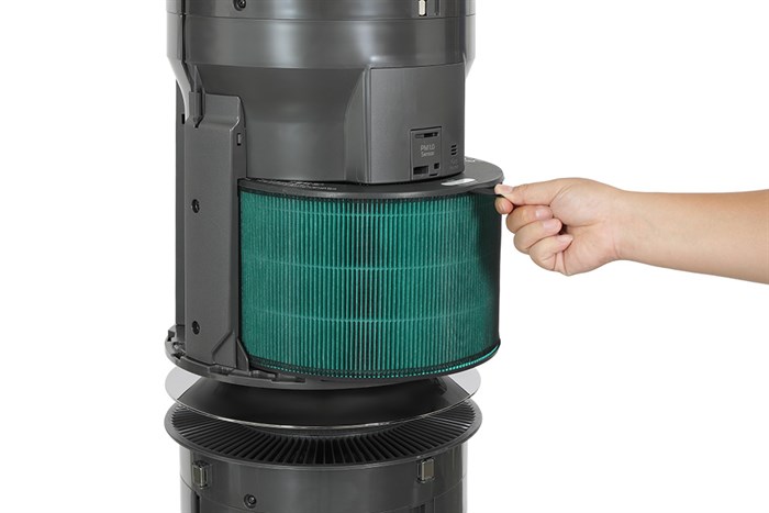 Máy Lọc Không Khí LG PuriCare 360 Alpha Double AS10GDBY0.ABAE 72W